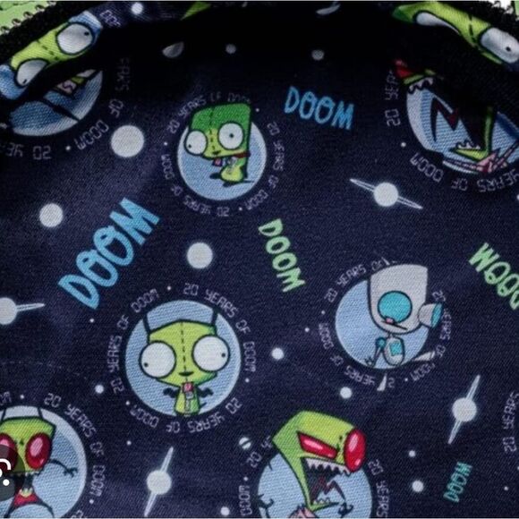 Loungefly Nickelodeon Invader Zim Gir Pig Mini Backpack - Picture 6 of 6